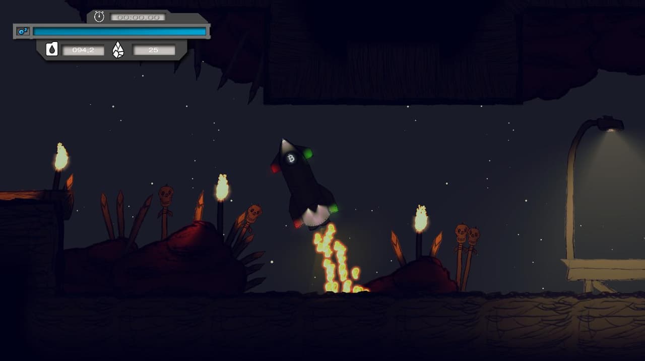 To the moon (itch) (Black-turn) screenshot 4