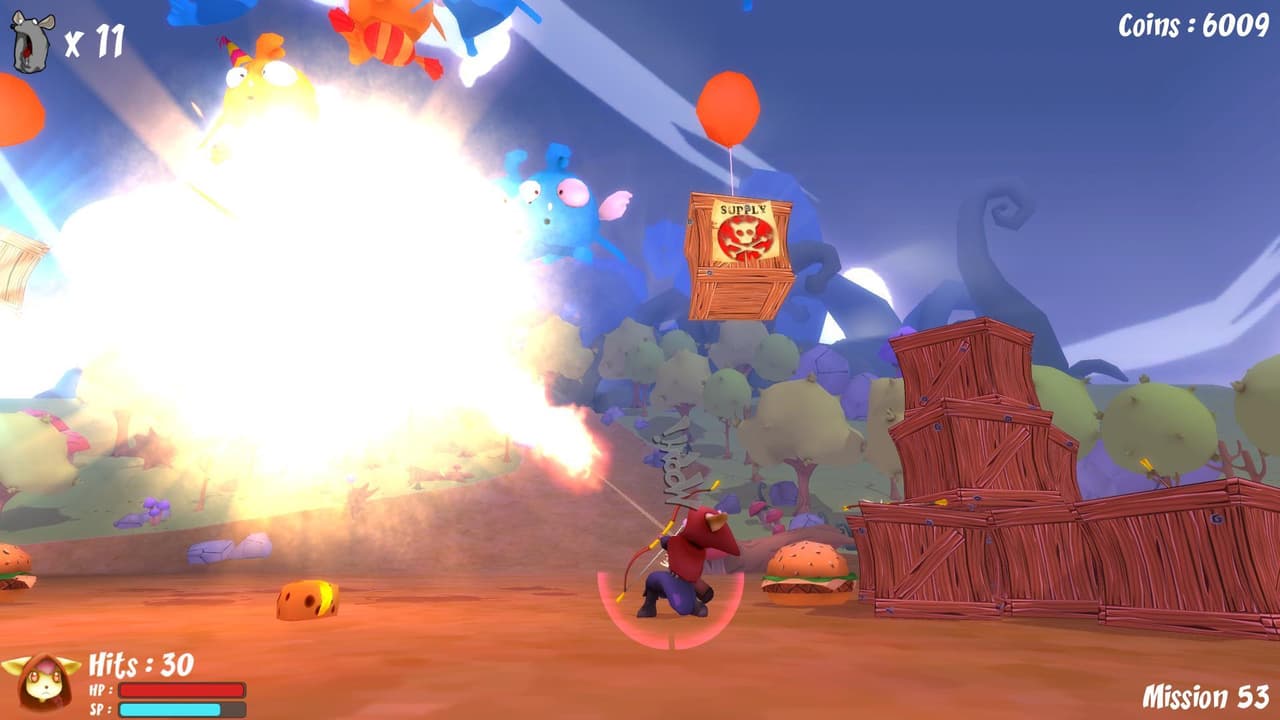 Ameline and The Ultimate Burger - demo screenshot 4