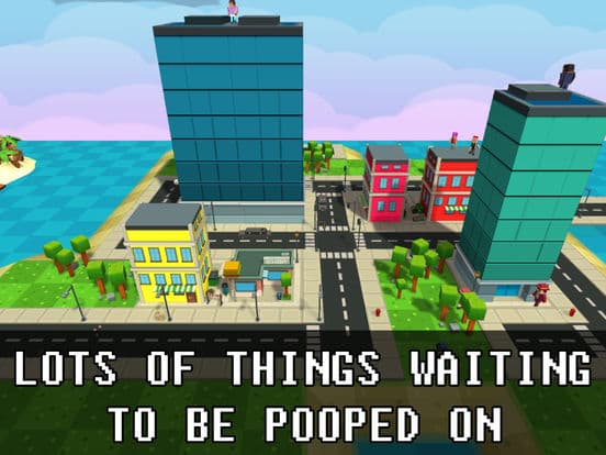 Poopy Bird AR: Poop and Run screenshot 2