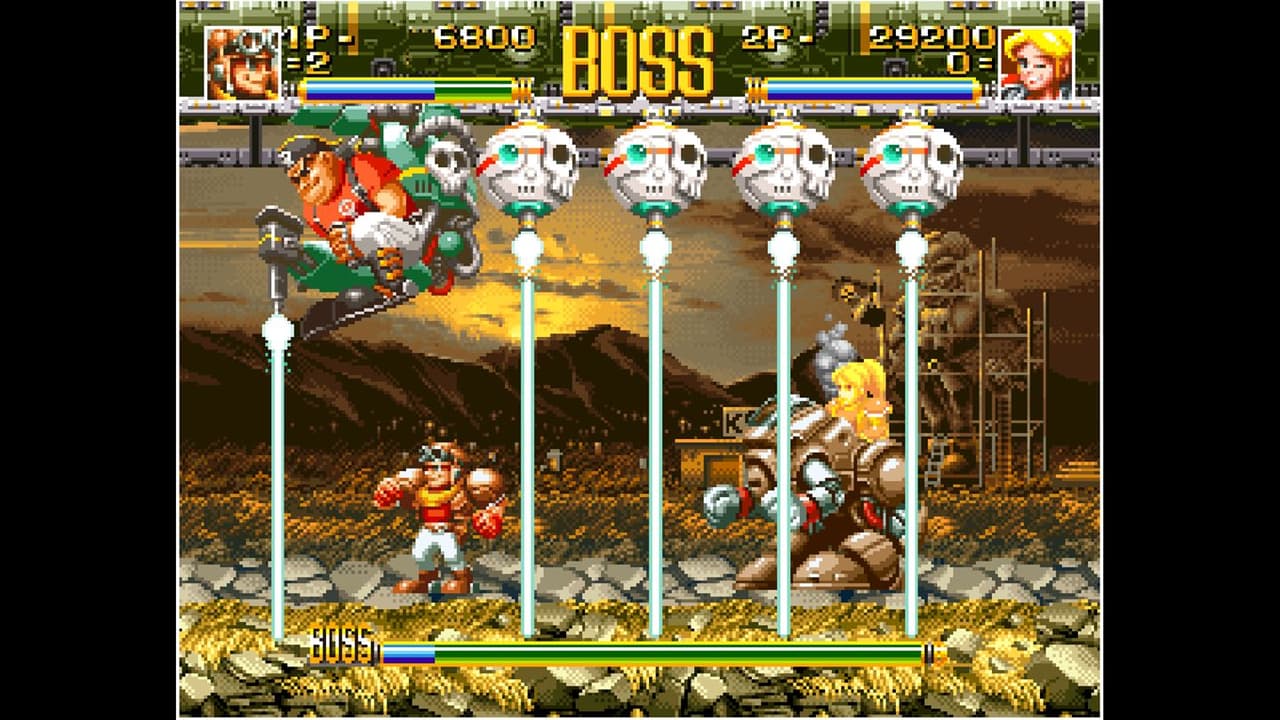 ACA NEOGEO TOP HUNTER RODDY & CATHY screenshot 2