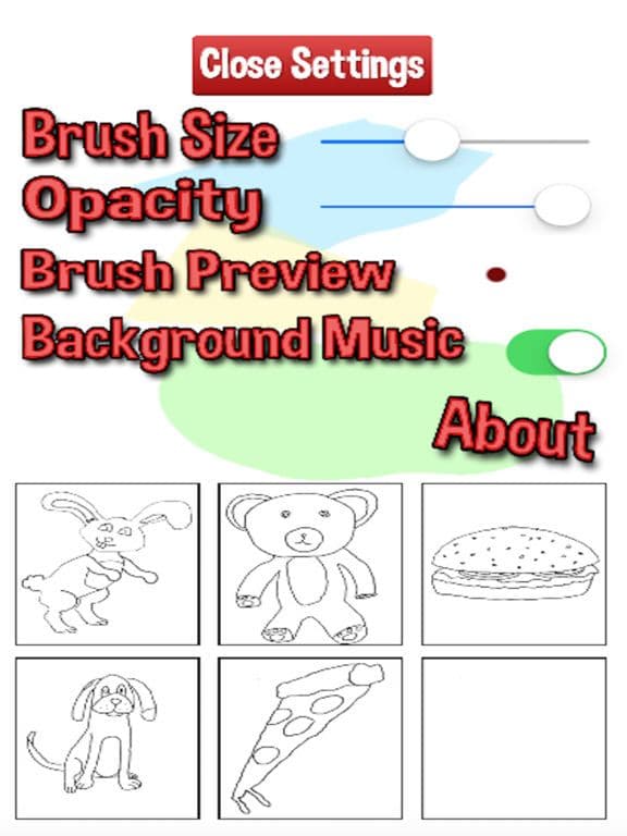 Doodle - Paint and Coloring Book for kids screenshot 2