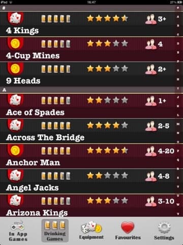 100+ Drinking Games: College Dorm Frat Drink Party Beer Games screenshot 3