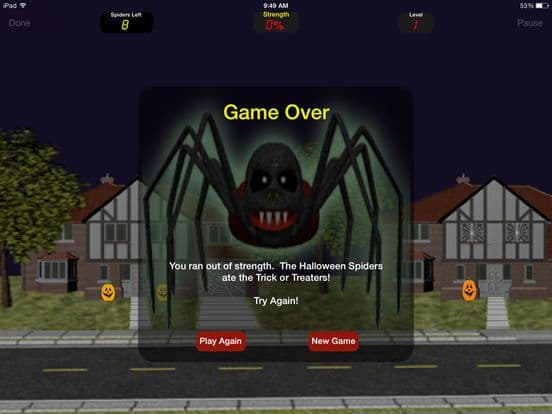 Halloween Spiders screenshot 5