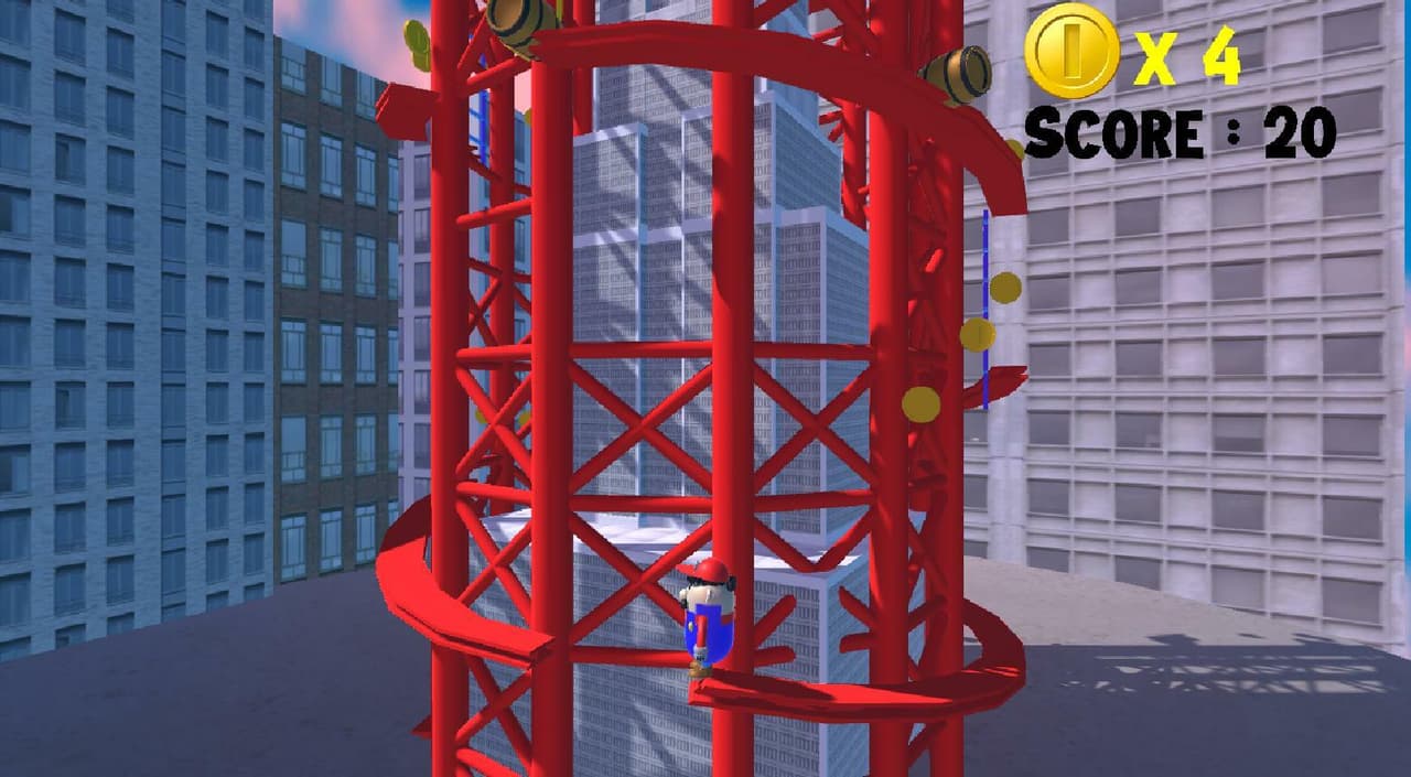 Donkey kong remake (Les donkey kings) screenshot 4