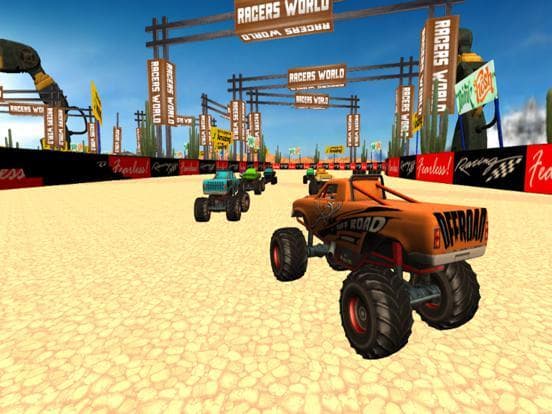 MONSTER TRUCK OFFROAD STUNT 3D screenshot 3