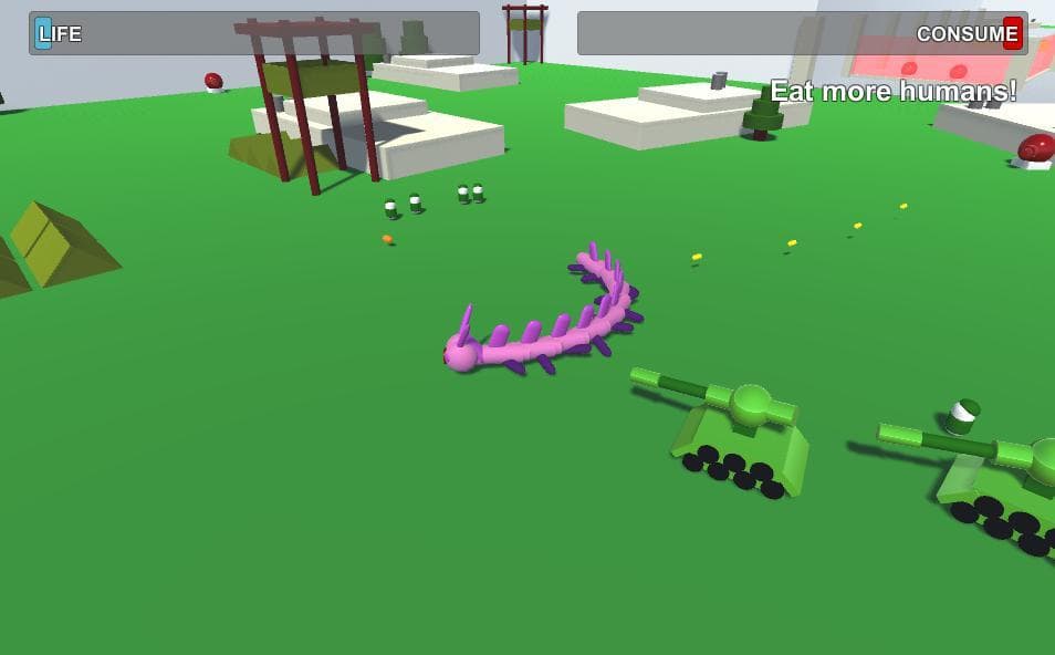 Mutant Snakopede screenshot 3