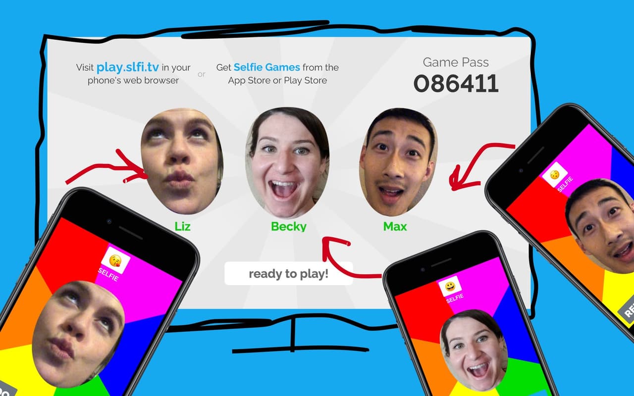 Selfie Games [TV]: A Multiplayer Couch Party Game screenshot 2
