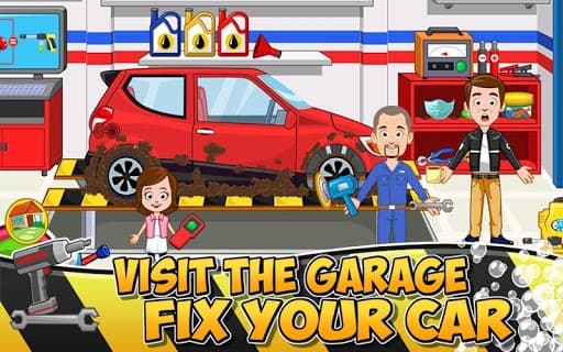 My Town: Car wash fix & drive screenshot 5