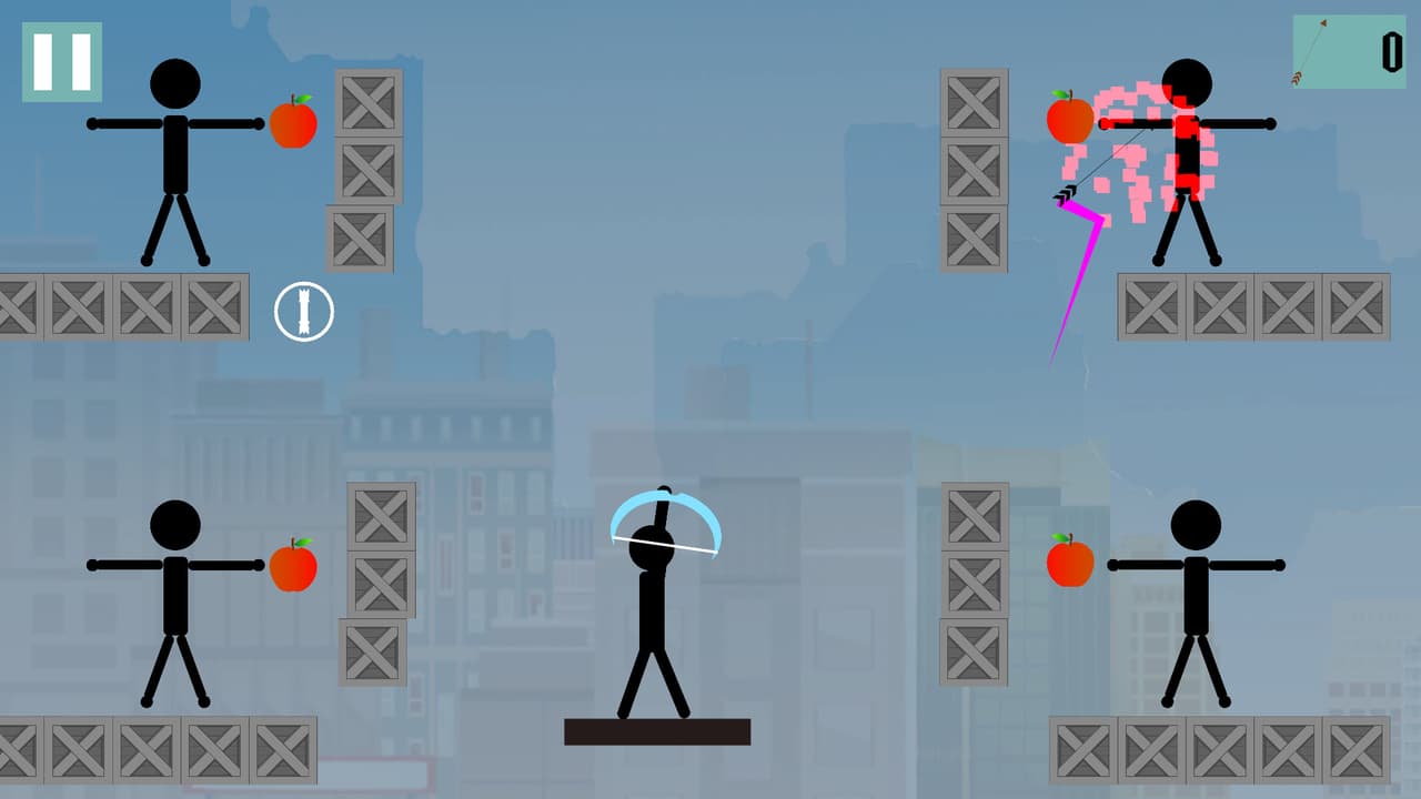 Stickman - Killer of Apples