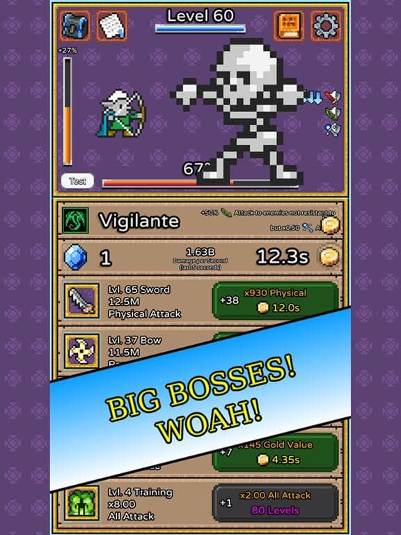 Simple RPG - Idle Tap Tapper! screenshot 4
