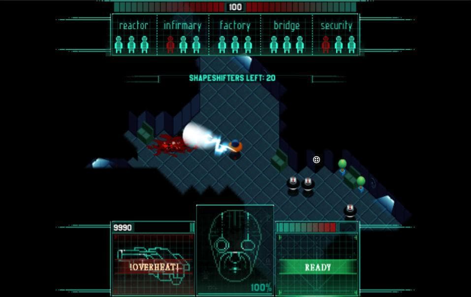 Space Exterminator VS Shape Shifters!