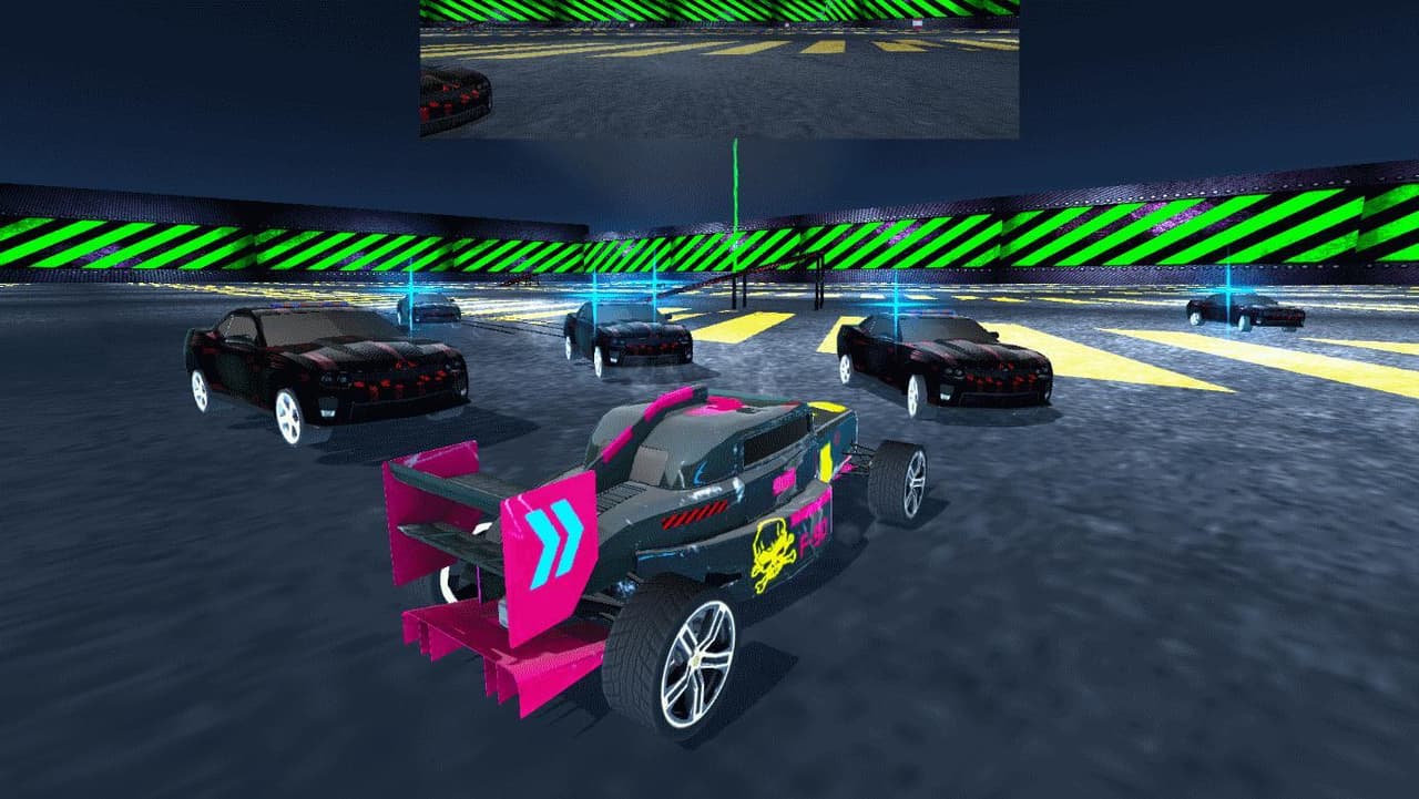 Cyber Cars Punk Racing 2 screenshot 5