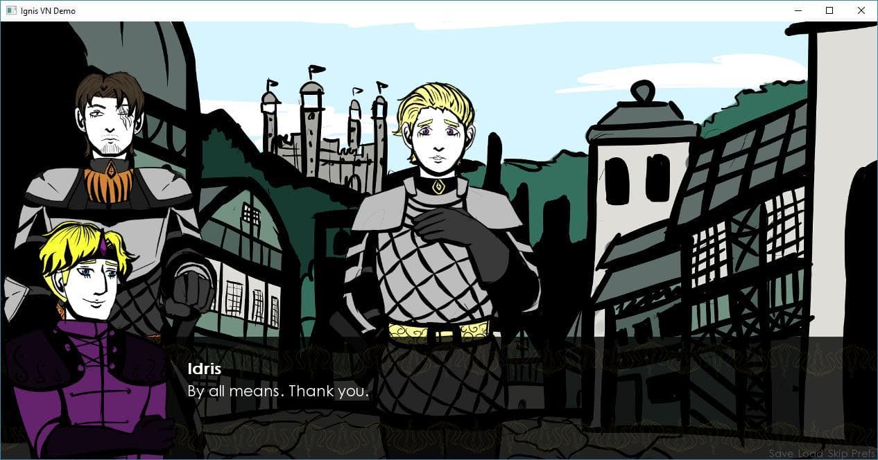 Ignis VN Demo screenshot 4