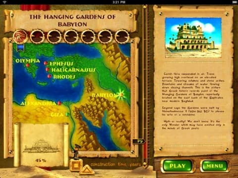 7 Wonders HD screenshot 2