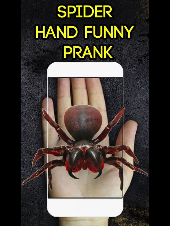 Spider Hand Funny Prank screenshot 2