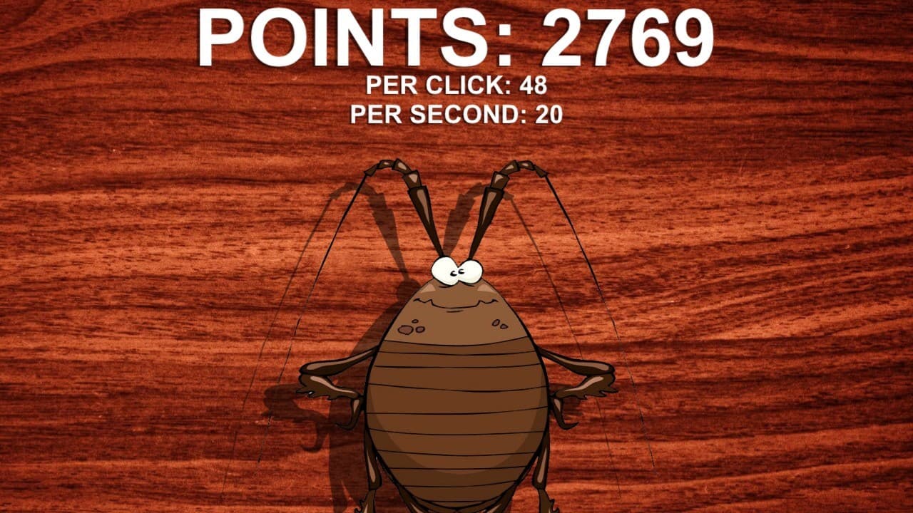 Cockroach clicker (itch)