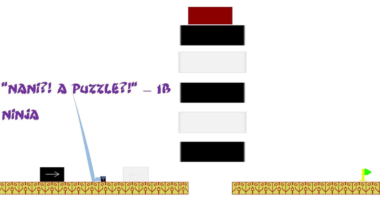 One Button Ninja in a One Trick Pony World (stickman296)