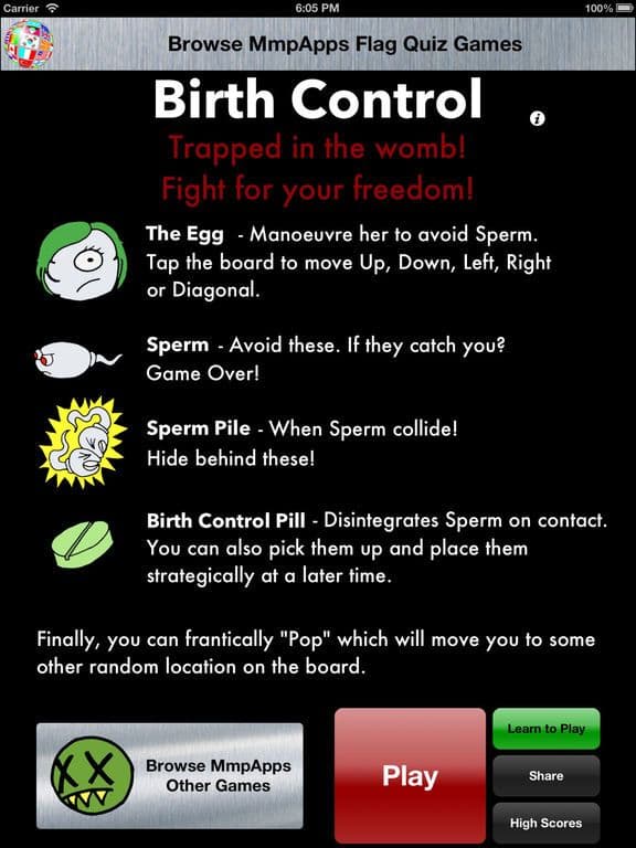 Birth Control - The Game screenshot 2
