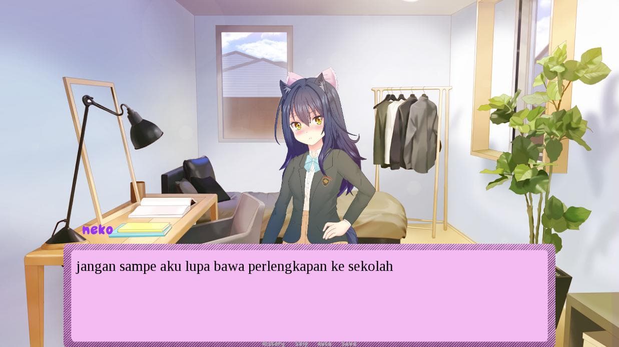 Neko (language indonesia: Made with Renpy) screenshot 4