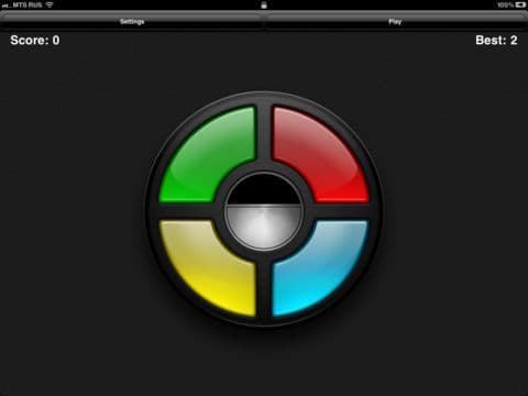 ! Simon Says Brain Trainer (color music game) HD screenshot 3