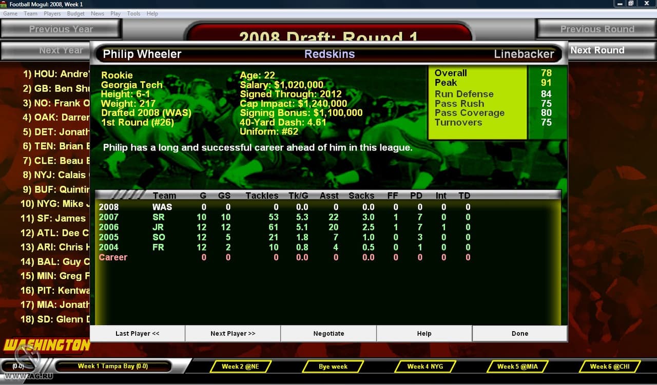 Football Mogul 2008