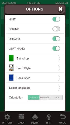 Solitaire. screenshot 5