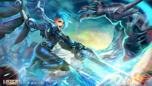 Heroes Infinity: God Warriors -Action RPG Strategy screenshot 4