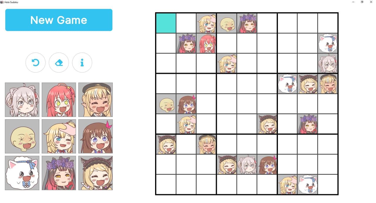 Holo Sudoku