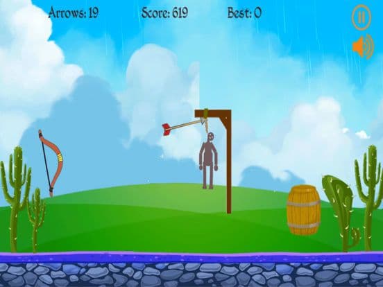Bow & Arrow Bird & Balloon Hunter: Shoot Apple & Rescue Hangman screenshot 4