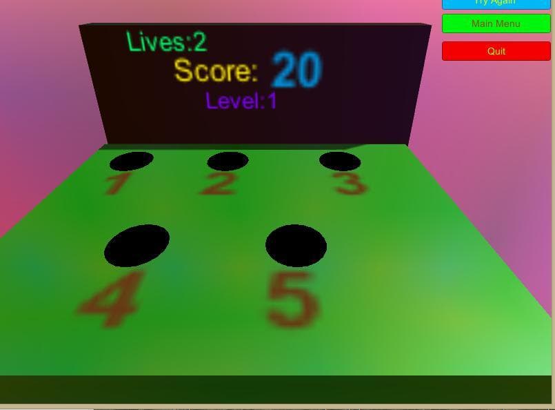 BEAT THE MOLE 3D