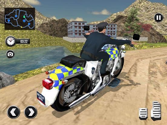 OffRoad Police Bike Transport Simulator screenshot 3