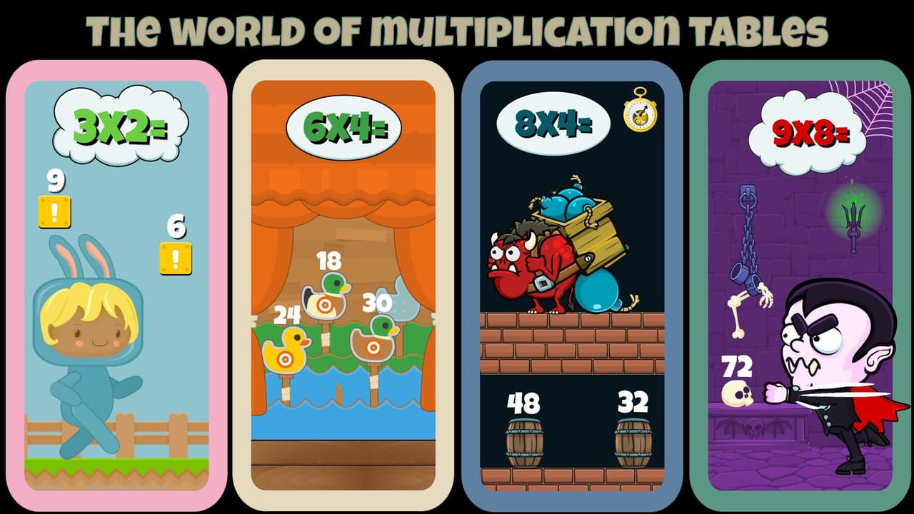 World of multiplication tables screenshot 2