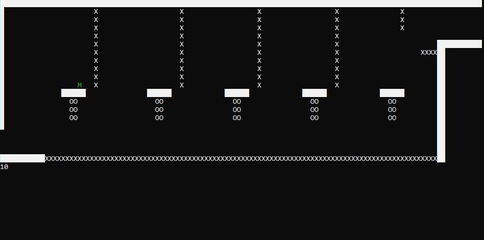 The King - A text-based tiny metroidvania screenshot 2