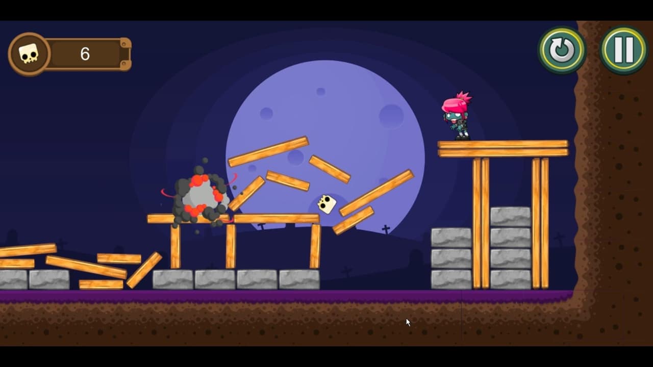 SlingSkull Zombies screenshot 3