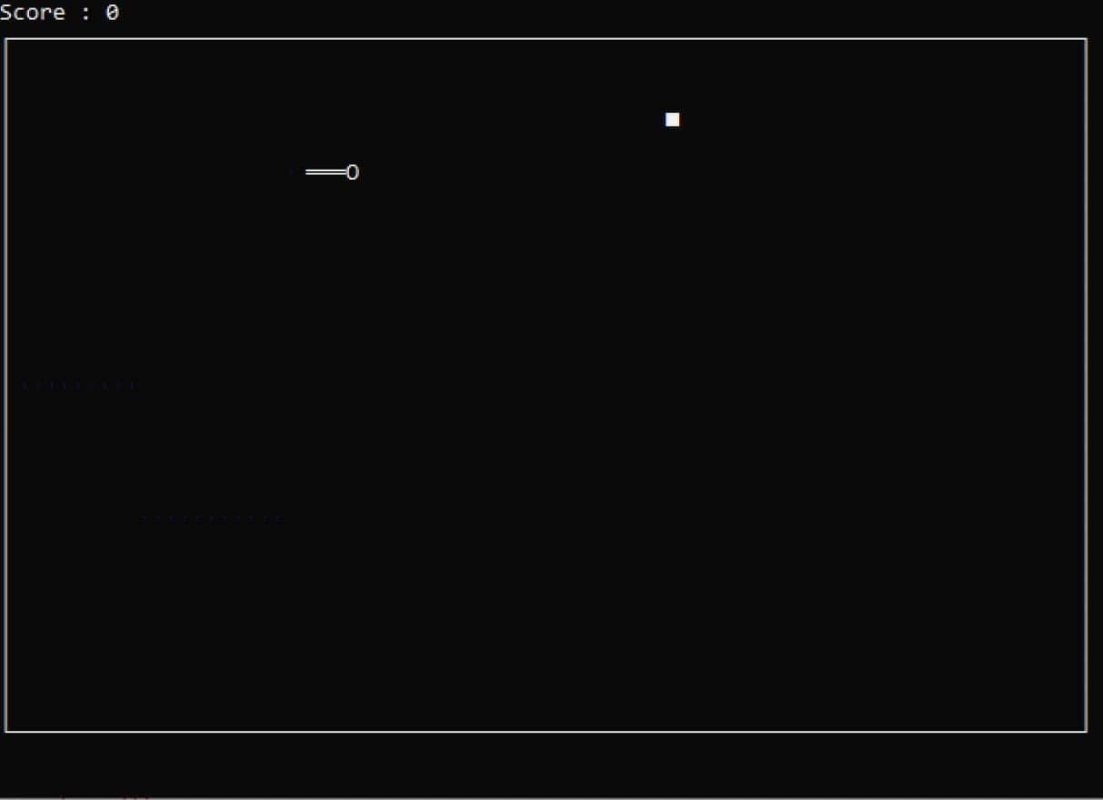 Terminal Snake Game