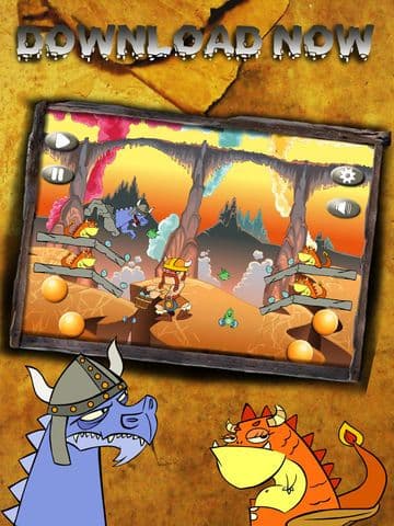 Vikings vs Dragons Defense Free Game screenshot 3