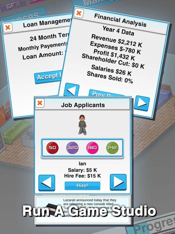 Game Studio Tycoon – Become A Game Developer! screenshot 3