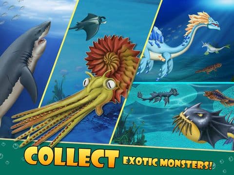 Sea Monster City - Monsters evolution & battle games screenshot 5