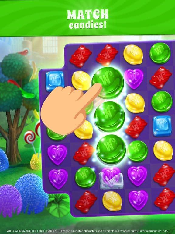 Wonkas World of Candy Match 3 screenshot 3