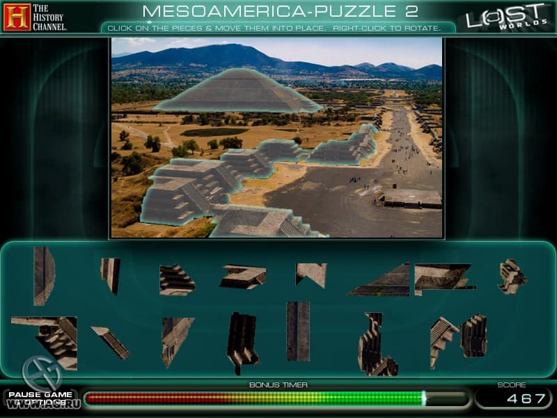 The History Channel: Lost Worlds screenshot 6