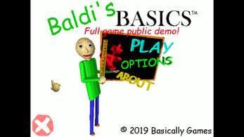 Baldis Basics - Full Game Early Demo (Reupload by Aidans Stuff) screenshot 2