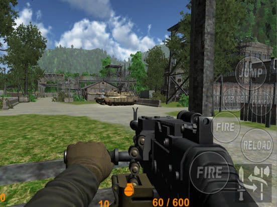 Mountain Gunship Battle Commando screenshot 3