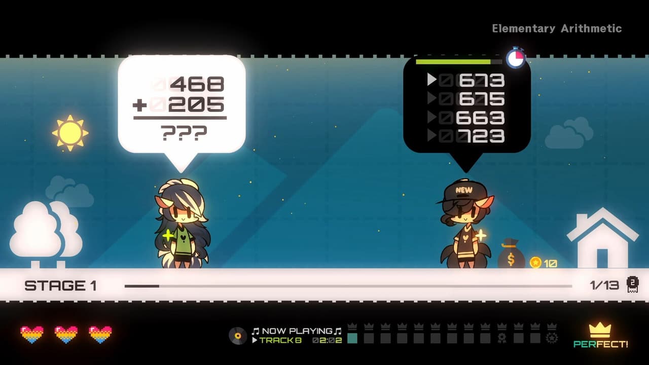 Mini Star Math: 4 Routes screenshot 2