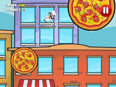 Crazy Pizza Man FREE - Master Jumping Pie Maker Game screenshot 2