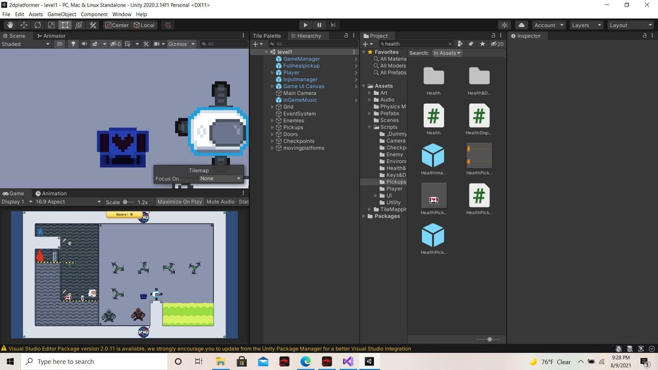 2d platformer (mmikiw)
