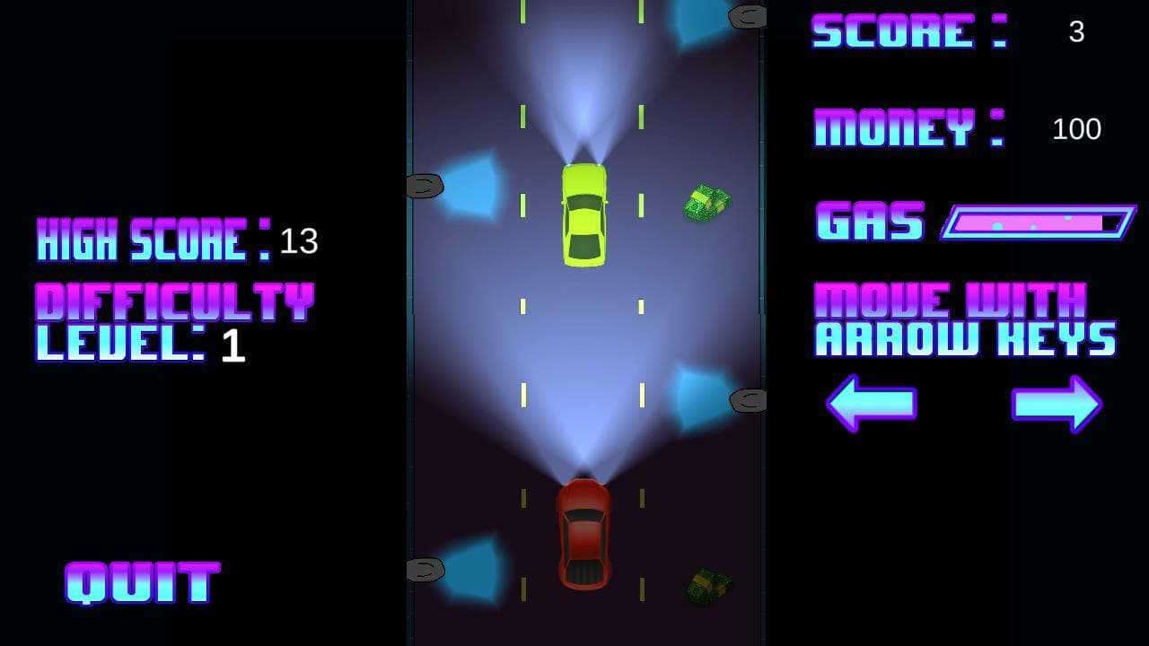 Neon Pursuit screenshot 2