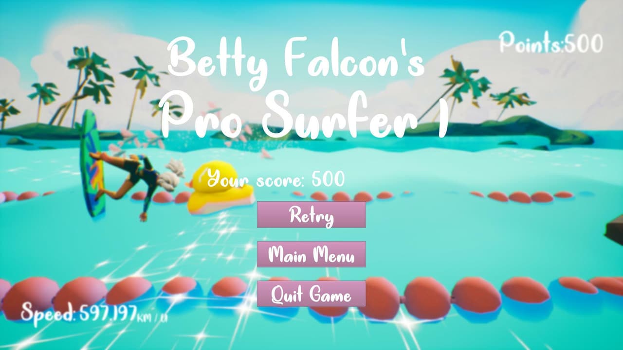 Betty Falcons Pro Surfer 1
