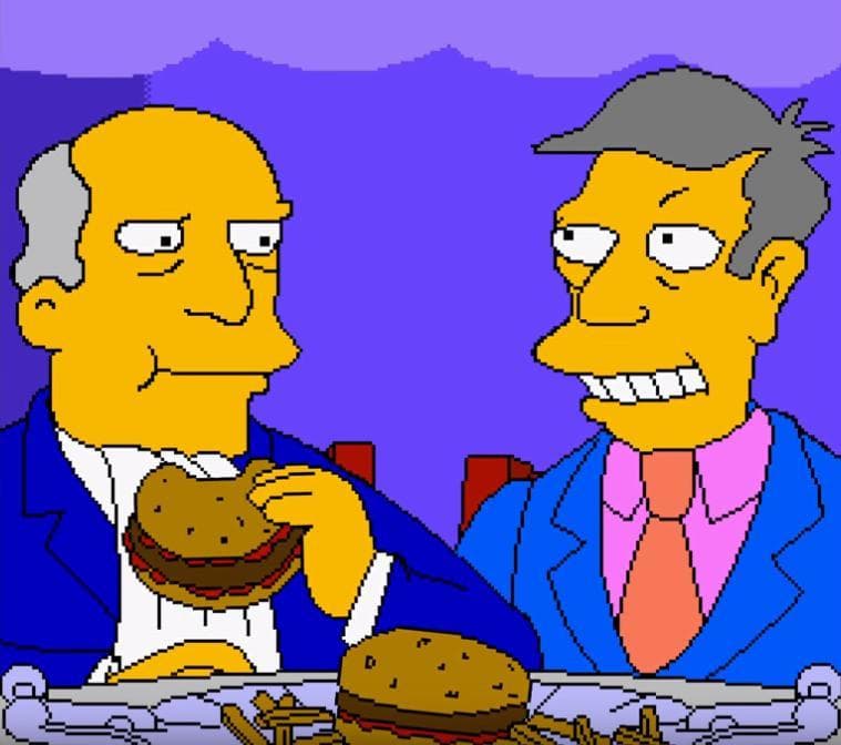 Steamed Hams but its a crap visual novel