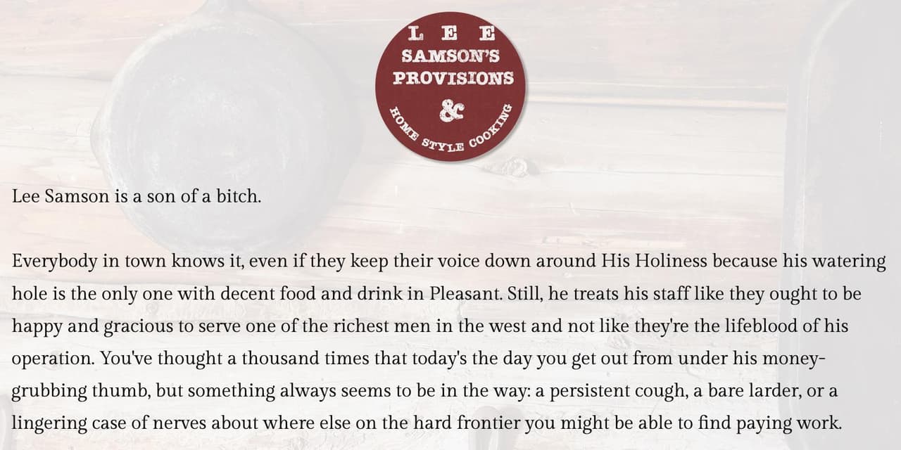 Lee Samsons Provisions