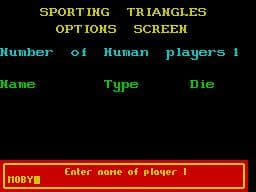 Sporting Triangles